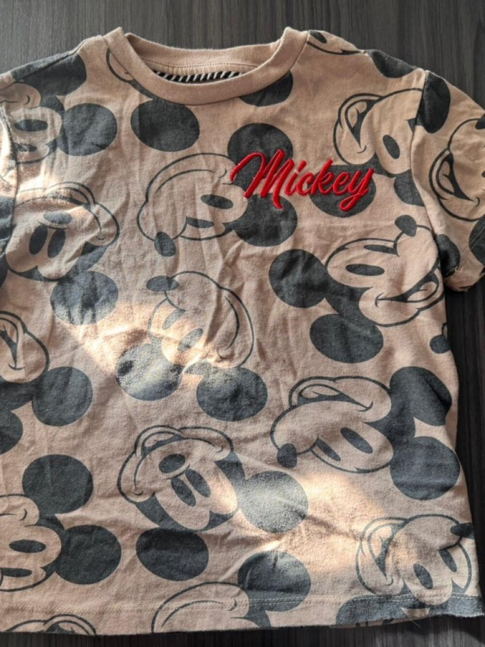 Mickey Mouse Boy Tshirt XS Disney